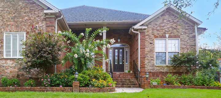 Fullerton Music Studio home entrance on Morning Vista Drive